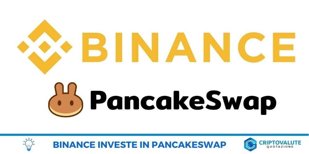 Binance investe in PancakeSwap