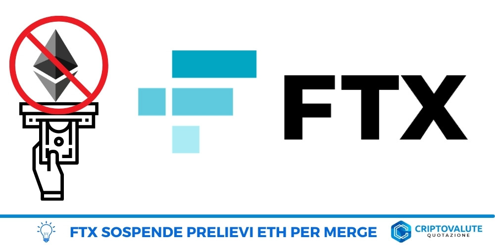 FTX sosprende prelievi di ETH per il Merge