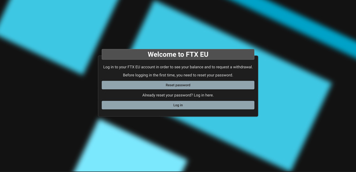 FTX: nuovo sito per i clienti Europei