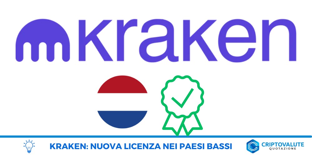 Kraken licenza Paesi Bassi